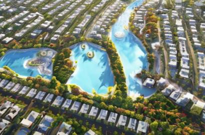 Luxury Corner Townhouse with 5 Bedrooms, Garden, and Prime Location at DAMAC Islands, Dubai - High Floor & Flexible Payment Plan Available