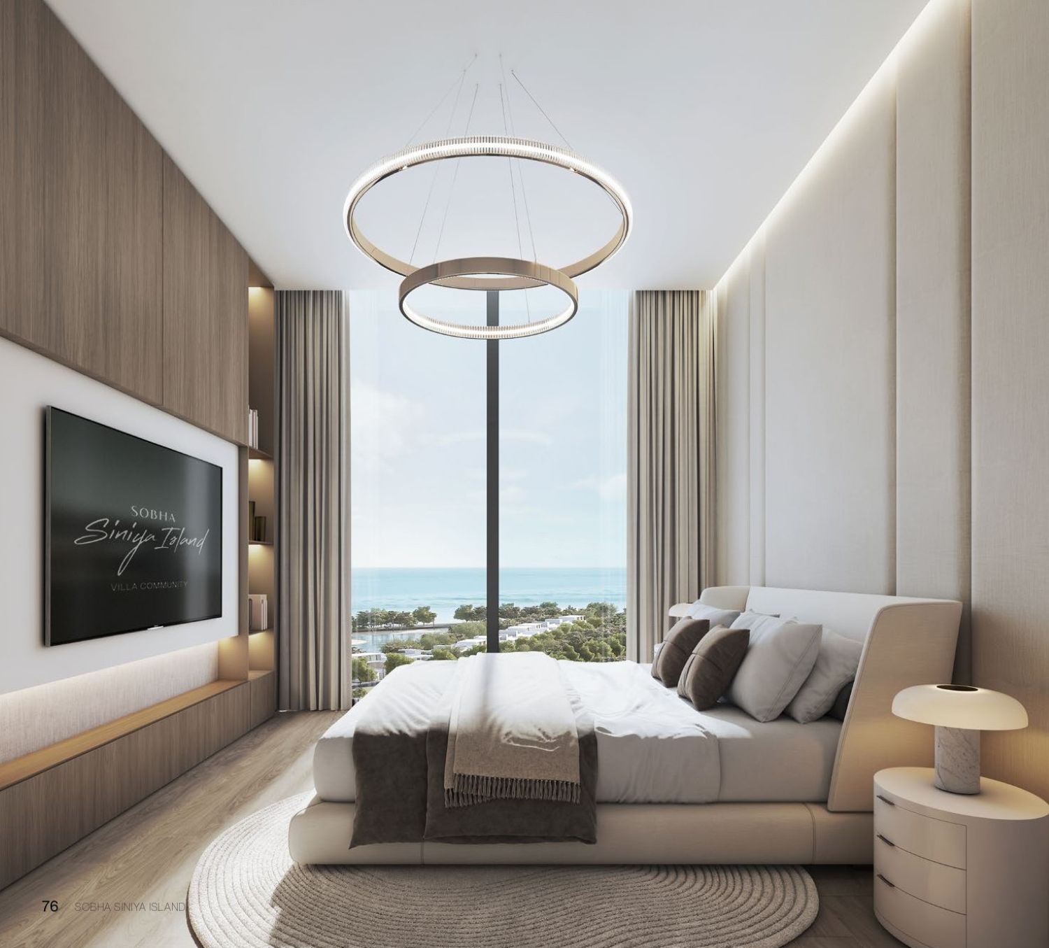 Delphine Beach Residences на острове Sobha Siniya — 2-комнатная квартира — Роскошная островная жизнь