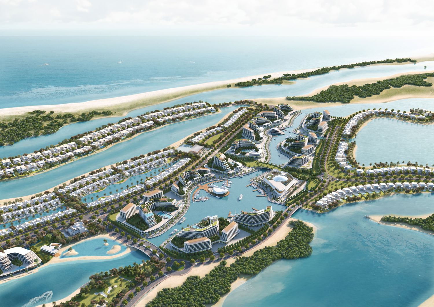Delphine Beach Residences на острове Sobha Siniya — 2-комнатная квартира — Роскошная островная жизнь