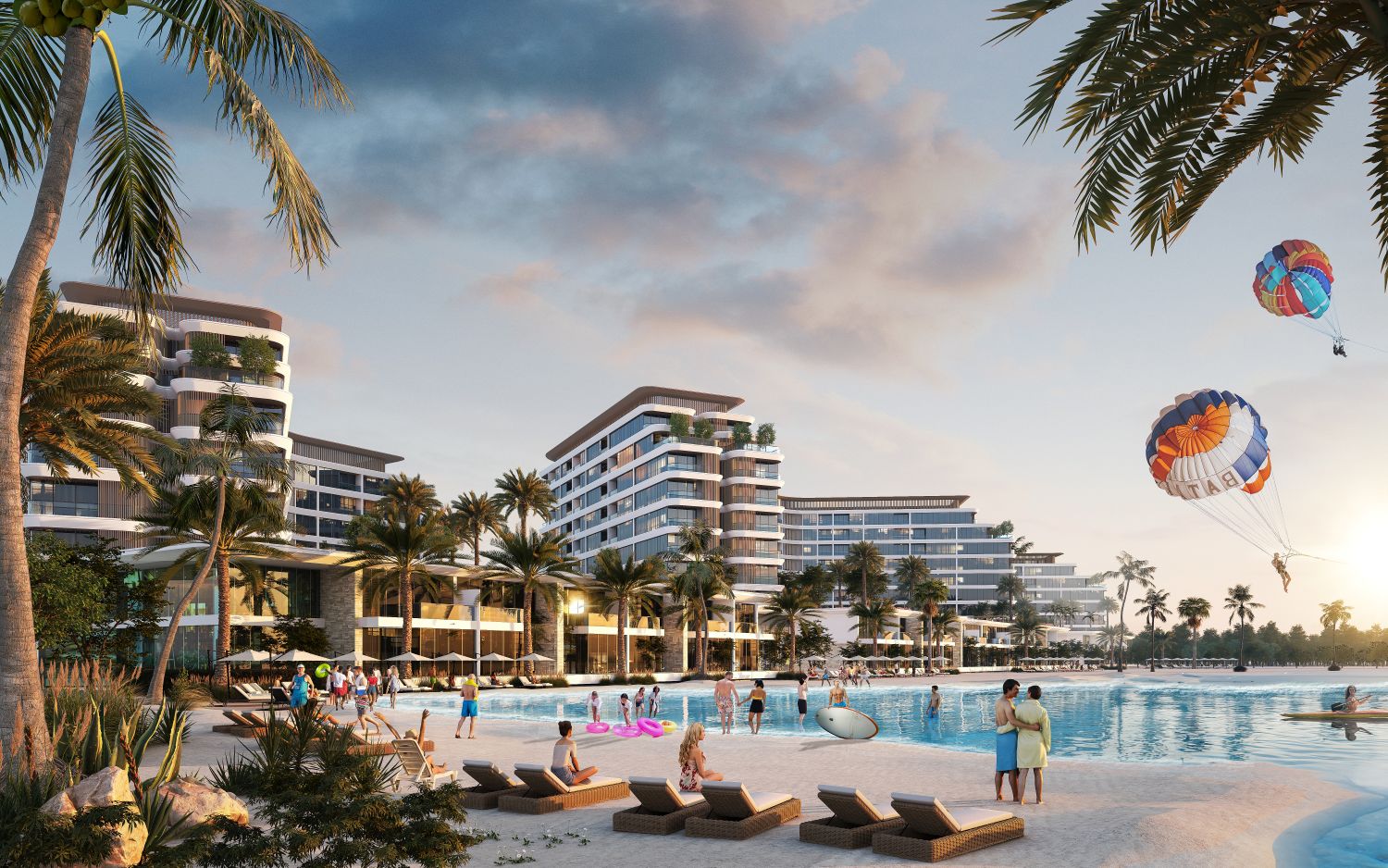 Delphine Beach Residences на острове Sobha Siniya — 2-комнатная квартира — Роскошная островная жизнь