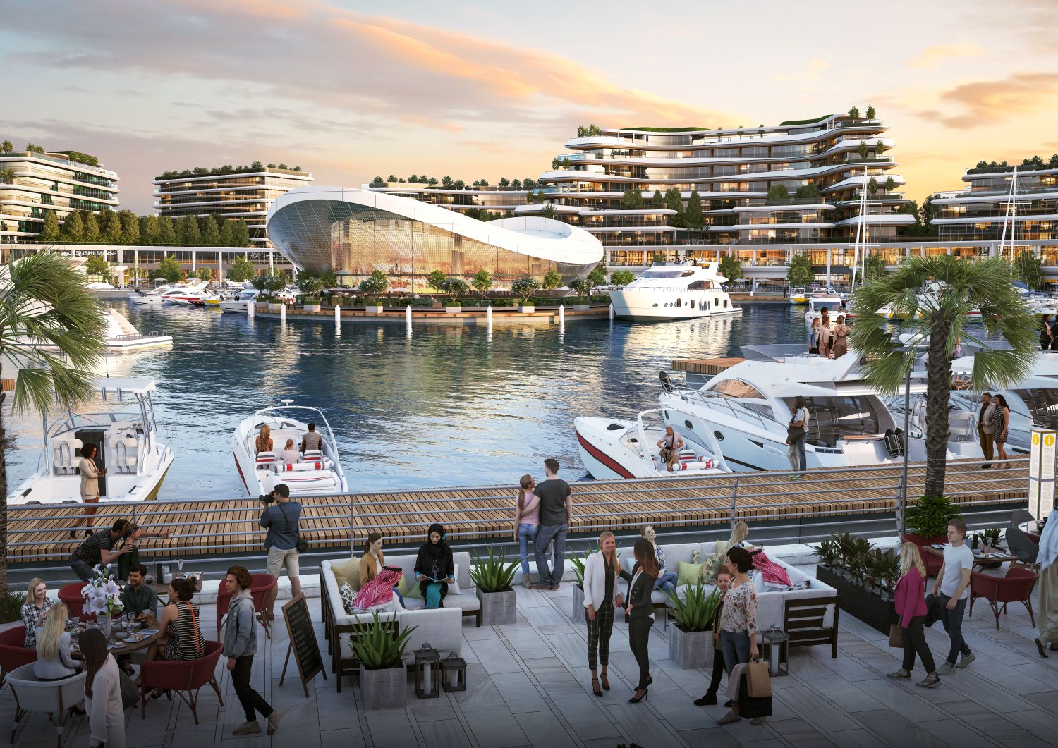 Delphine Beach Residences на острове Sobha Siniya — 2-комнатная квартира — Роскошная островная жизнь