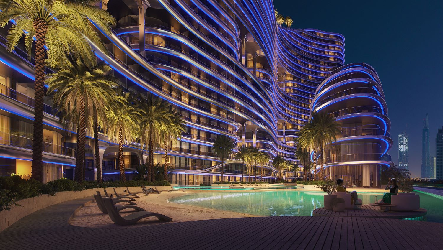 Binghatti Aquarise: 1-Bedroom Apartment in Business Bay