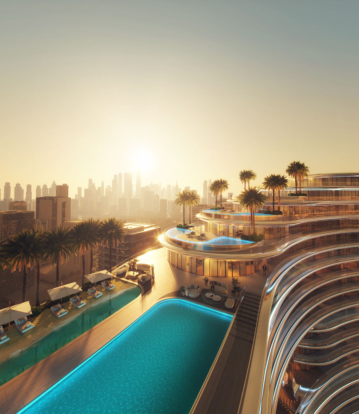 Binghatti Aquarise: 1-Bedroom Apartment in Business Bay