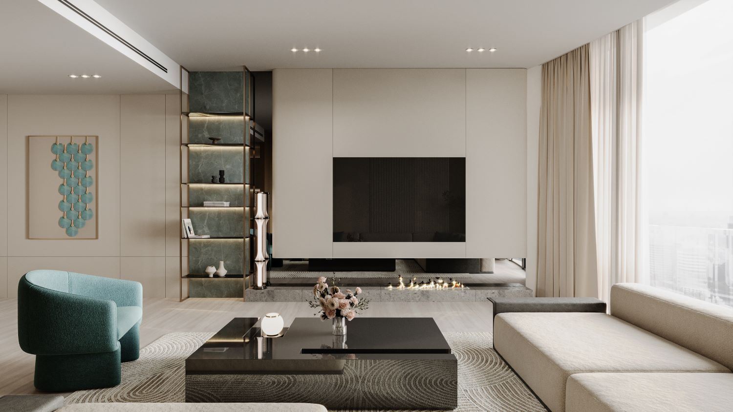 Binghatti Aquarise: 1-Bedroom Apartment in Business Bay