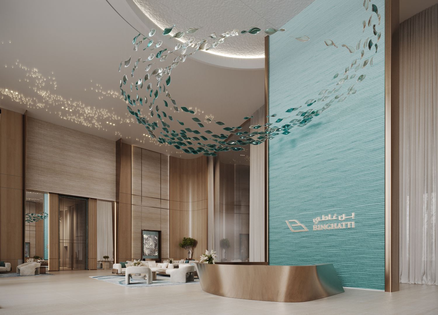 Binghatti Aquarise: 1-Bedroom Apartment in Business Bay