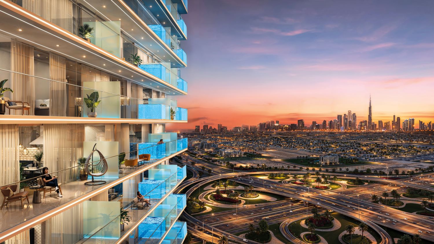 Timez by Danube - 2 Bedroom Apartment + Pool - Luxury Living in DSO
