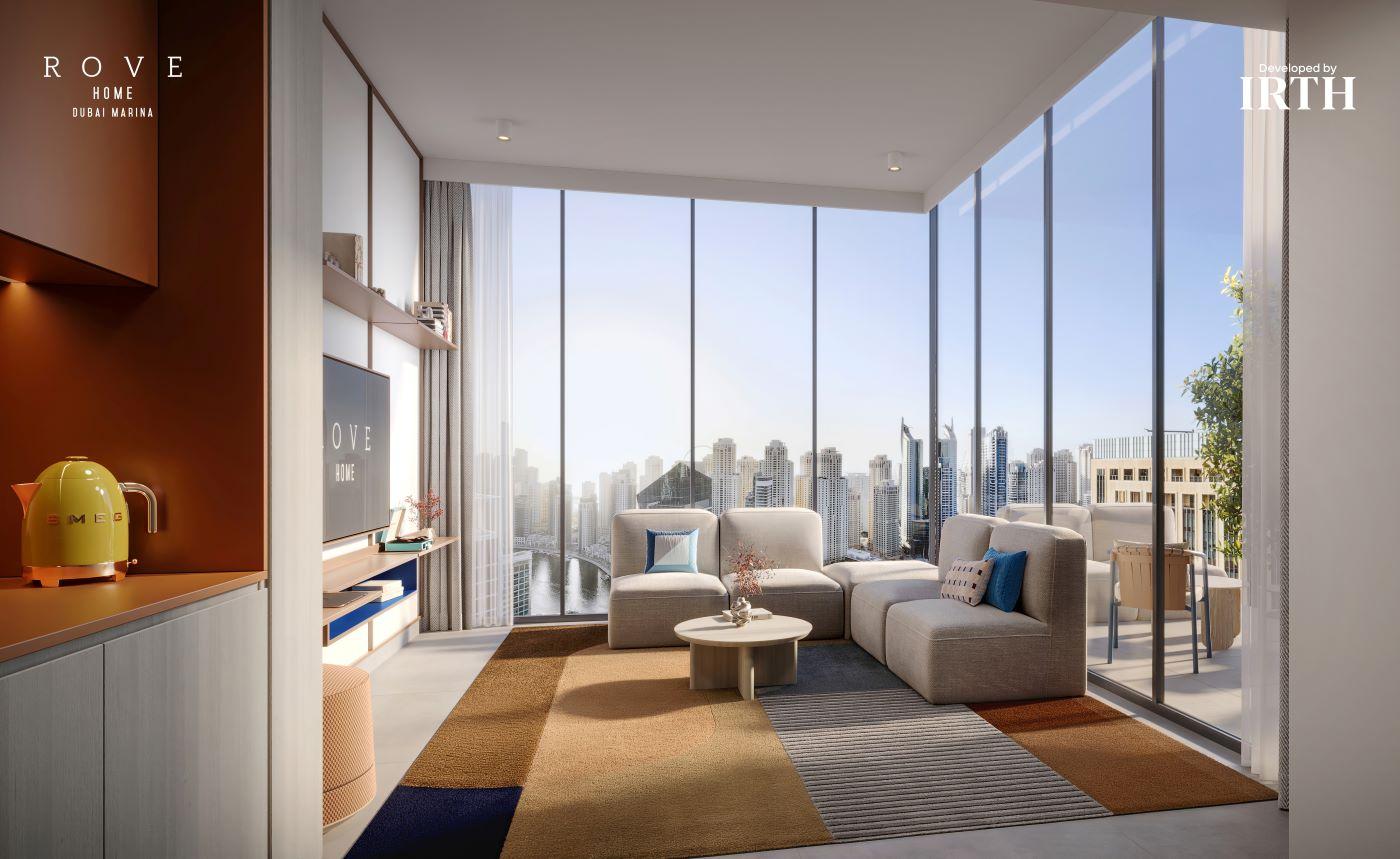Rove Home Dubai Marina: Studio - Furnished Investment Opportunities