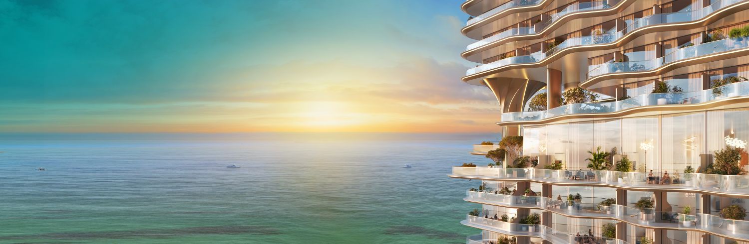 Breez by Danube: 2 Bedroom Apartment + Pool - Luxury Seafront Living