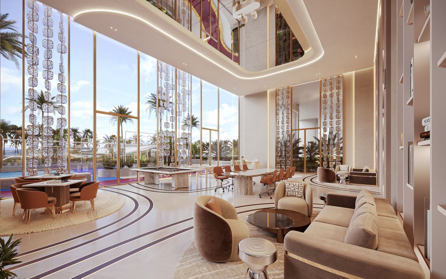 Breez by Danube: 2 Bedroom Apartment + Pool - Luxury Seafront Living