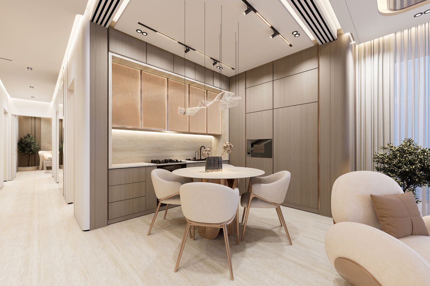 Breez by Danube: 2 Bedroom Apartment + Pool - Luxury Seafront Living