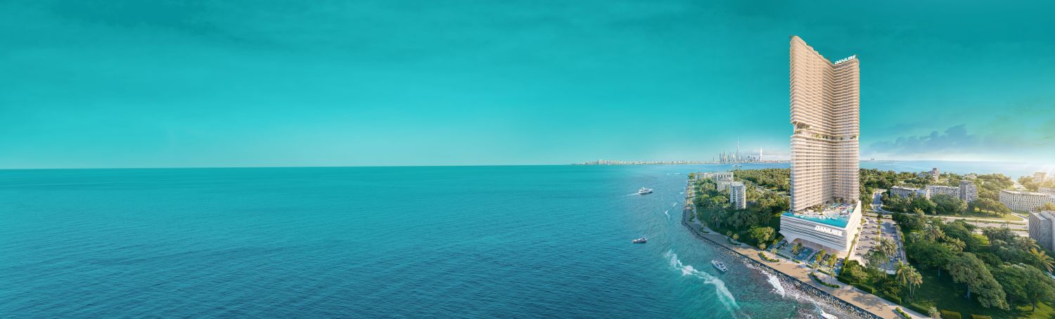 Breez by Danube: 2 Bedroom Apartment + Pool - Luxury Seafront Living