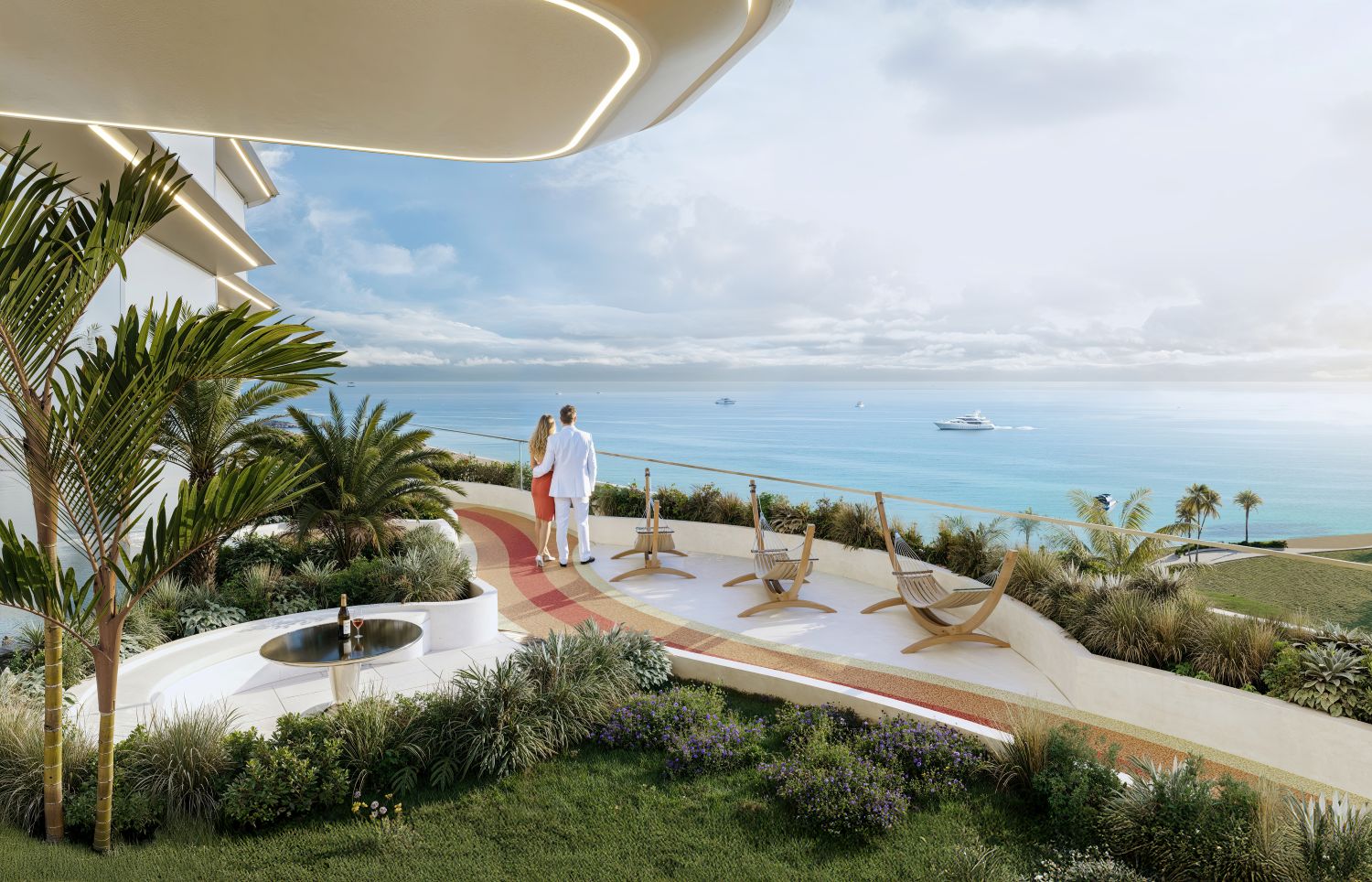 Breez by Danube: 2 Bedroom Apartment + Pool - Luxury Seafront Living