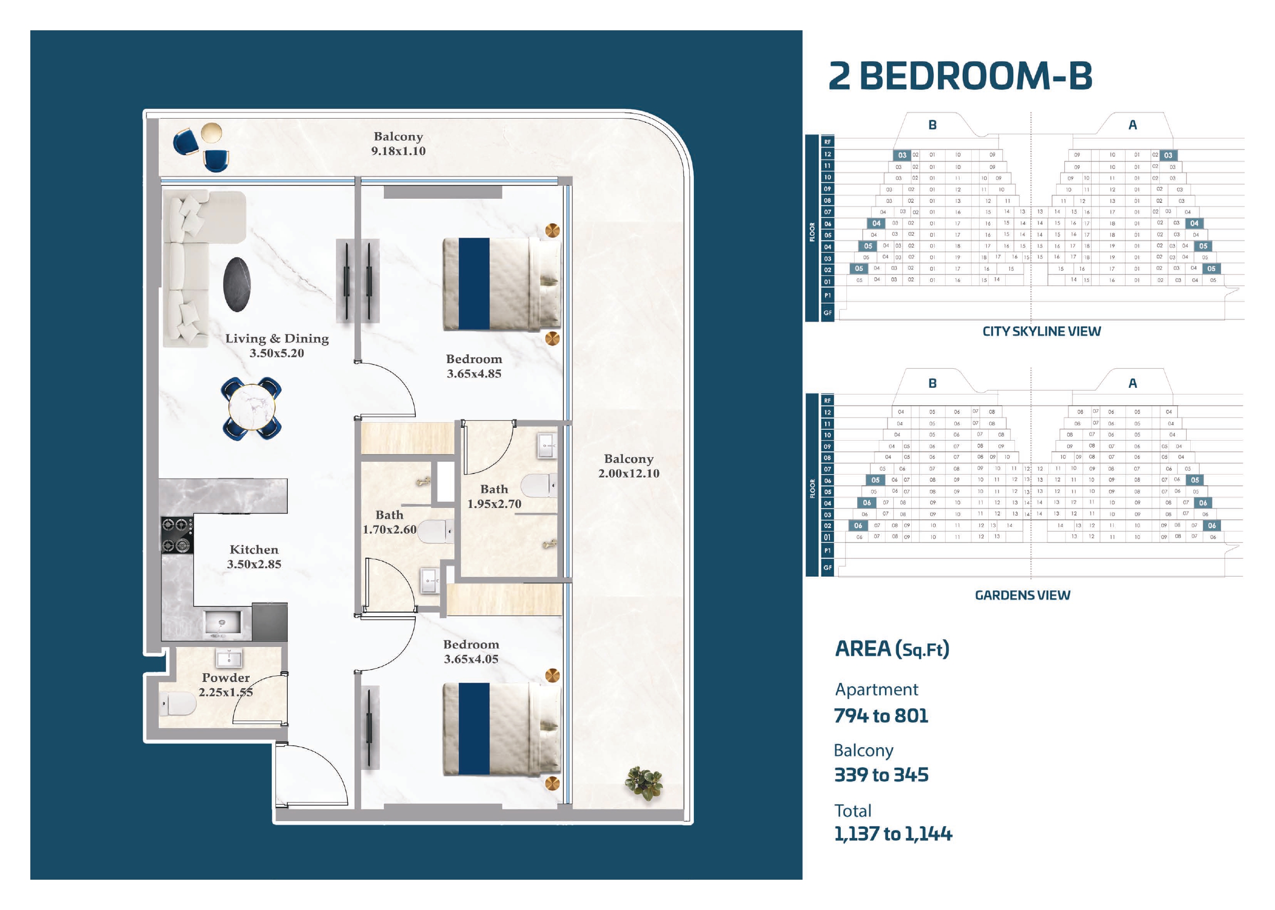 Sparklz by Danube - 2 Bedroom Apartment - Al Furjan Opportunity