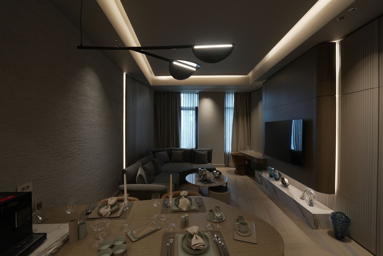 Alya Residence Levent: Luxury 1+1 Apartment - Suitable for Citizenship