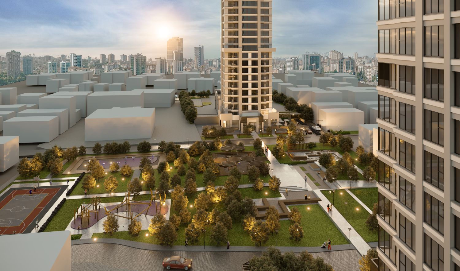 Tuna Park Ataşehir: Квартира 2+1 рядом с метро - Подходит для гражданства