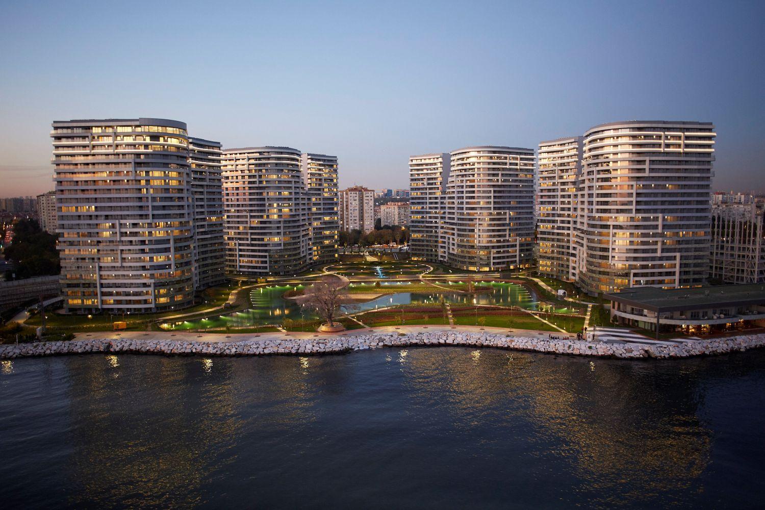 SeaPearl Ataköy: Роскошная квартира 3,5+1 на первой линии моря - Подходит для гражданства