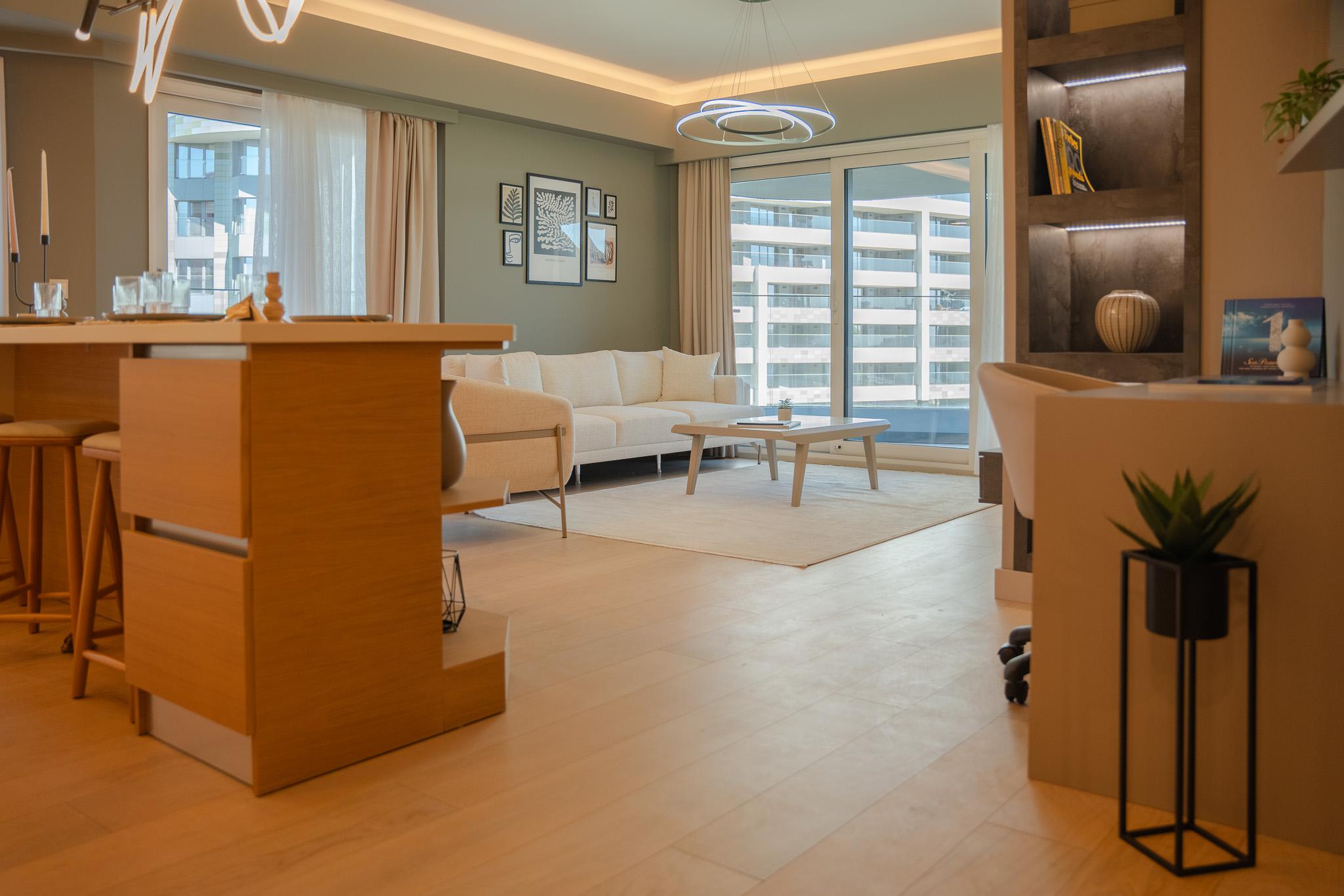 SeaPearl Ataköy: Роскошная квартира 3,5+1 на первой линии моря - Подходит для гражданства