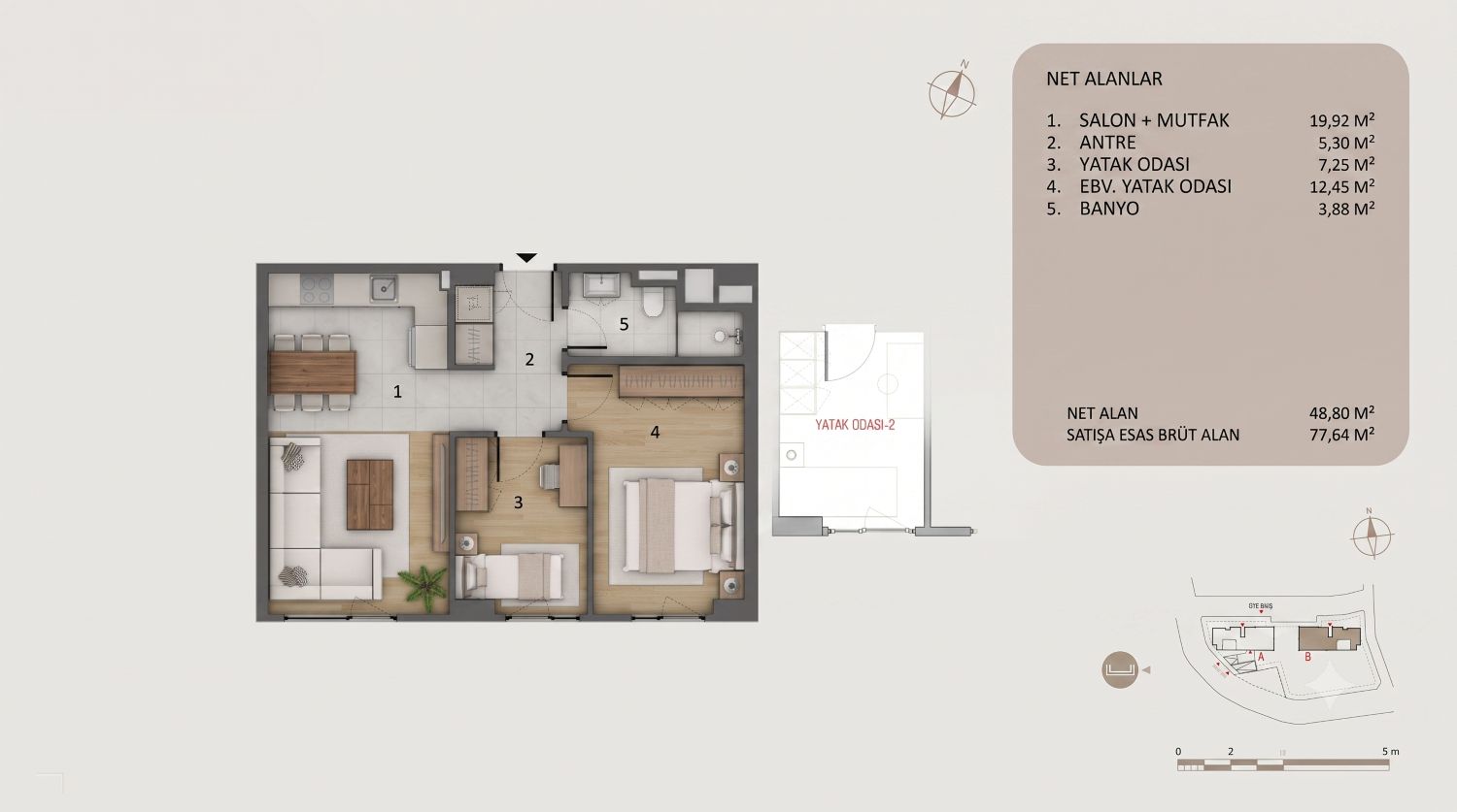 Forev TEM: Luxury 2+1 Apartment