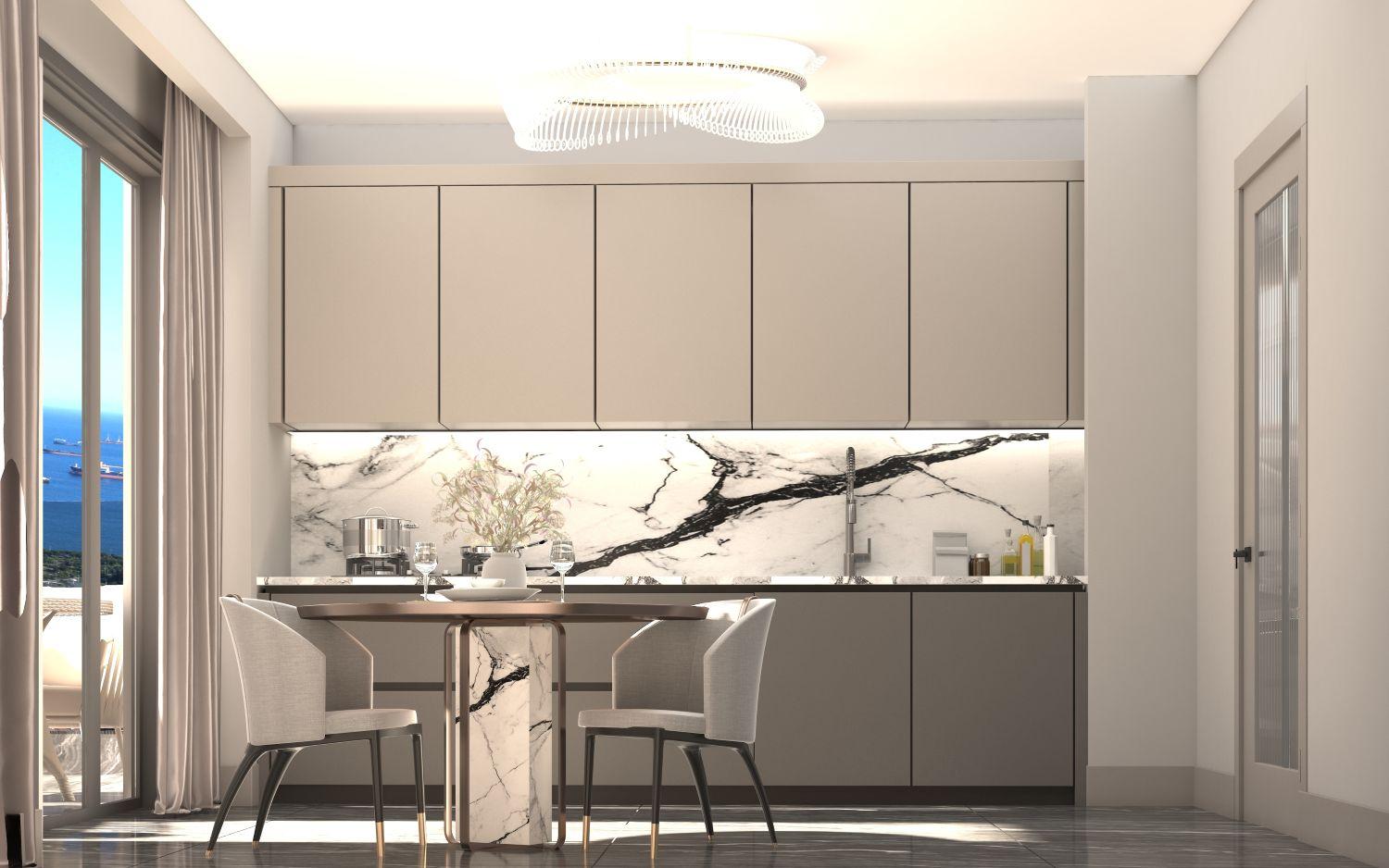 CE LA VI Crowne: Luxury 3.5+1 Apartment - Suitable for Citizenship
