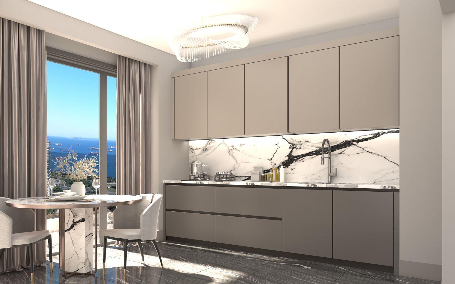 CE LA VI Crowne: Luxury 3.5+1 Apartment - Suitable for Citizenship