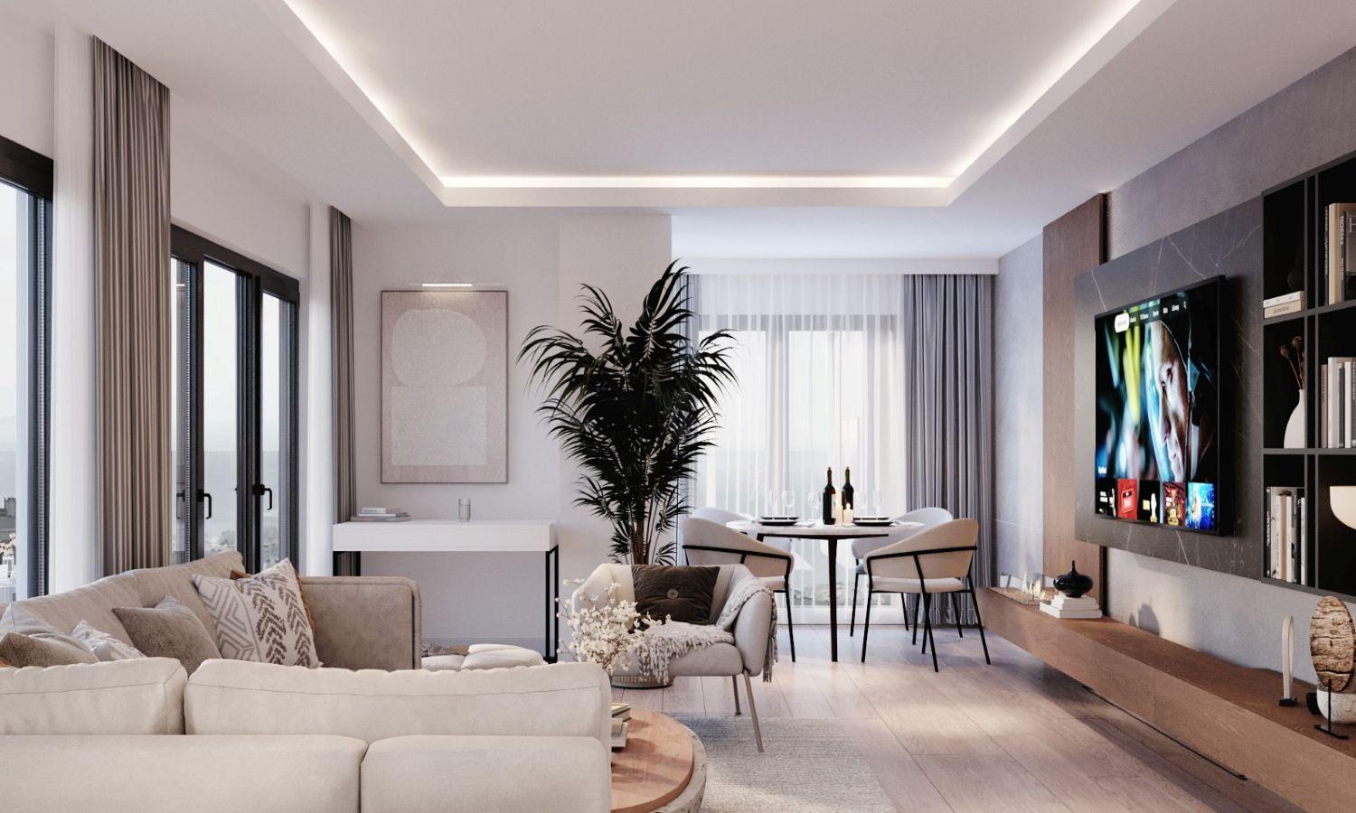 Bosphorus Beşiktaş: Luxury 3+1 Ready - Suitable for Citizenship