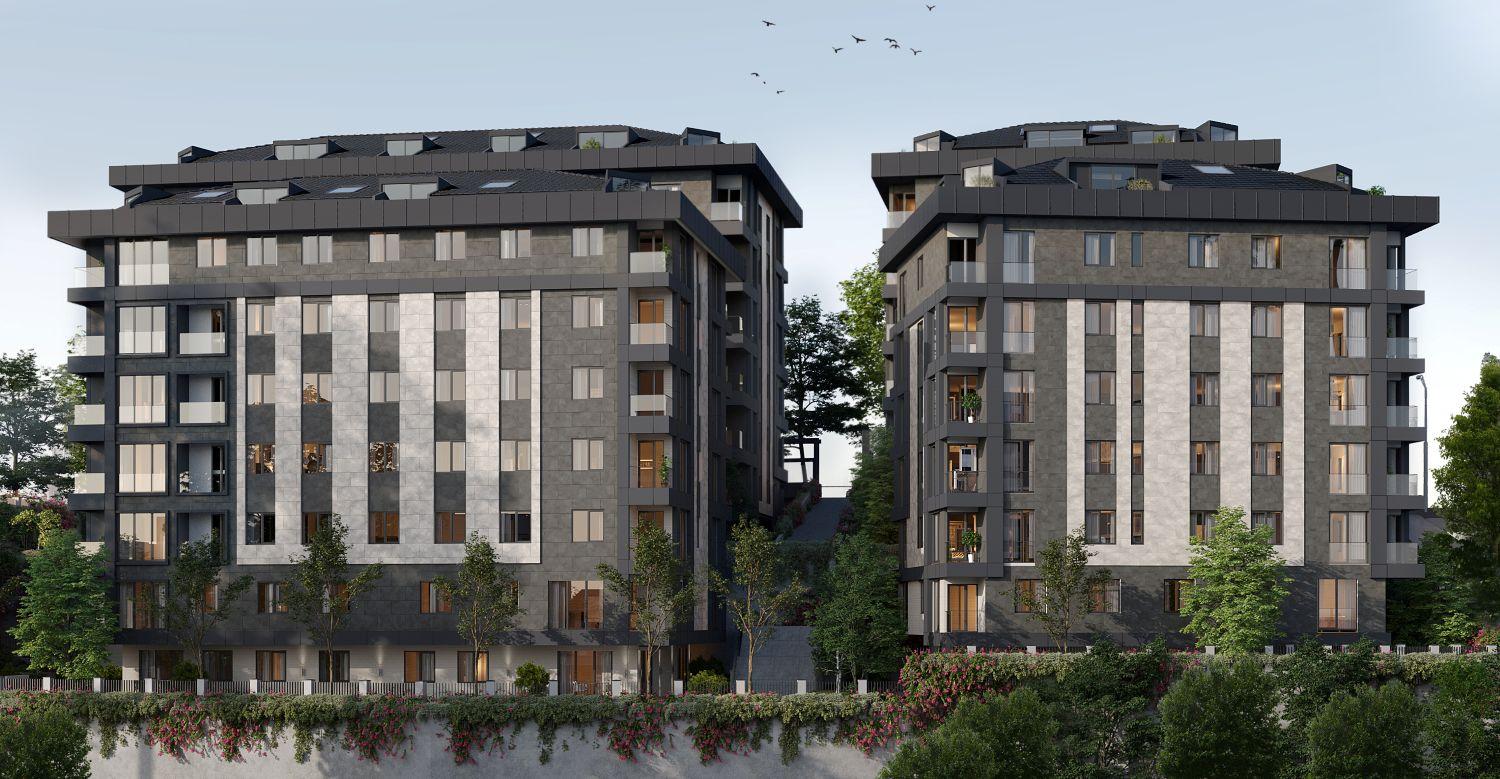 Bosphorus Beşiktaş: Luxury 3+1 Ready - Suitable for Citizenship