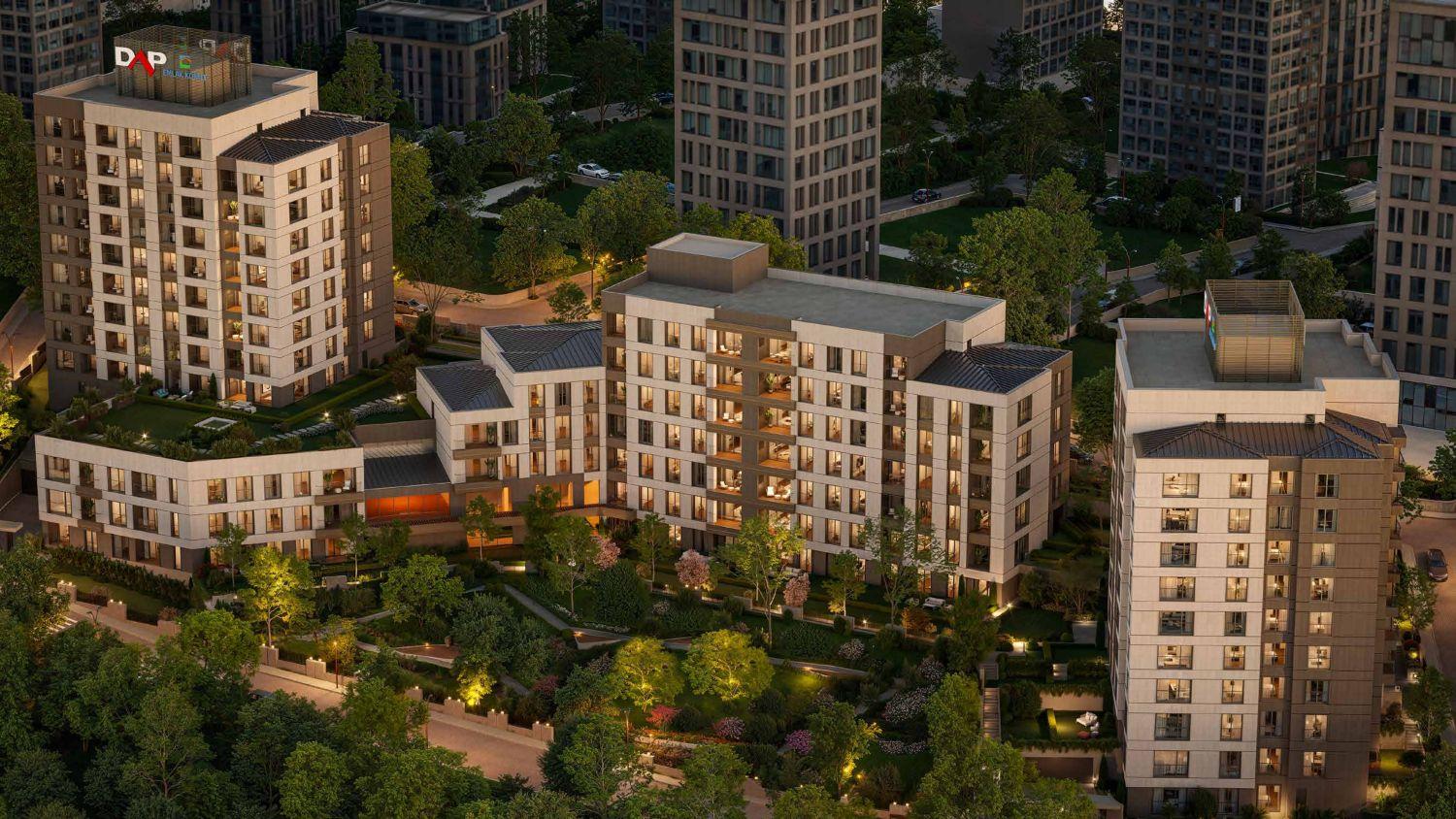 Ataşehir 173: Luxury 1+1 Apartment - Suitable for Citizenship