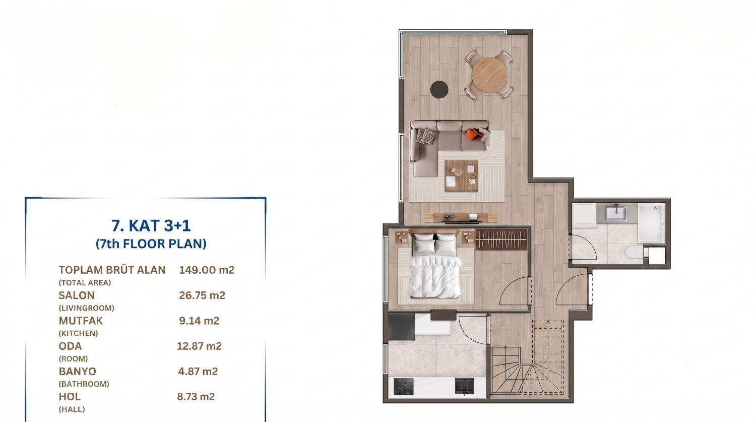 Galleria Park Residence: Luxury 1+1 - 3+1 Apartments - Suitable for Citizenship