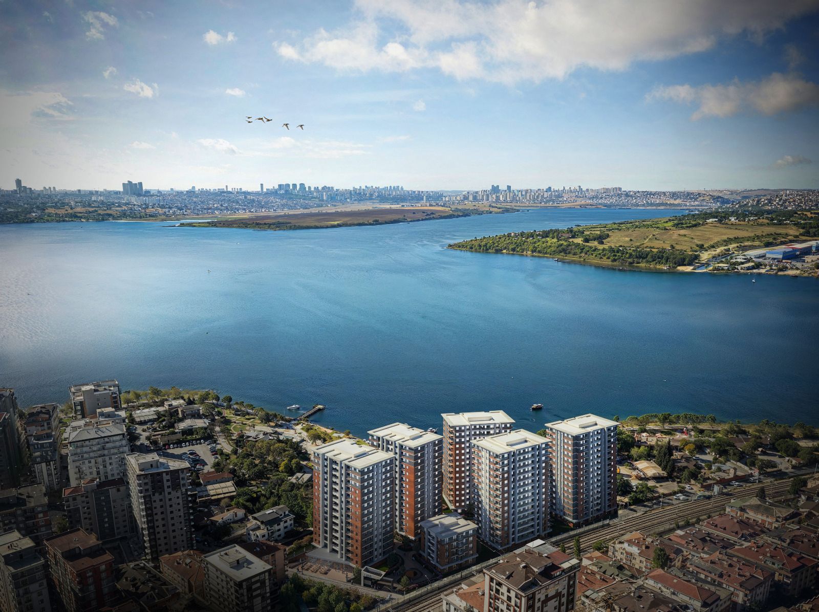Yalı 360: 2 Units of 2+1 Apartments - Suitable for Citizenship