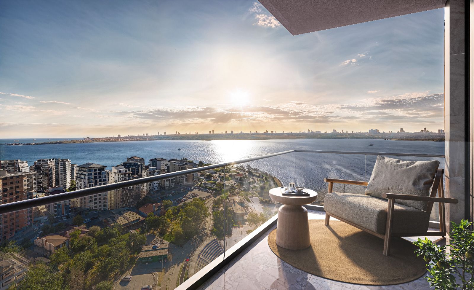 Yalı 360: 2 Units of 2+1 Apartments - Suitable for Citizenship