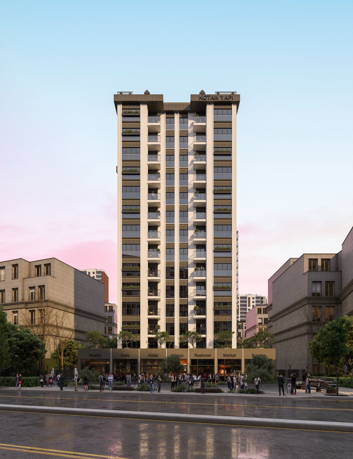 Kotan Beyaz Köşk: Luxury 3+1 Apartment - Suitable for Citizenship