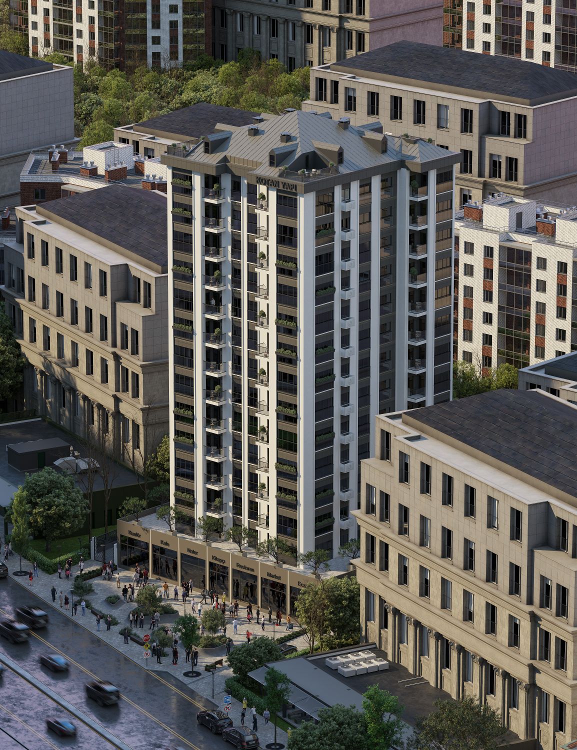 Kotan Beyaz Köşk: Luxury 3+1 Apartment - Suitable for Citizenship