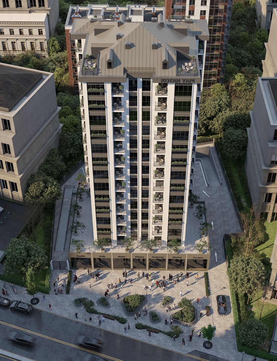 Kotan Beyaz Köşk: Luxury 3+1 Apartment - Suitable for Citizenship