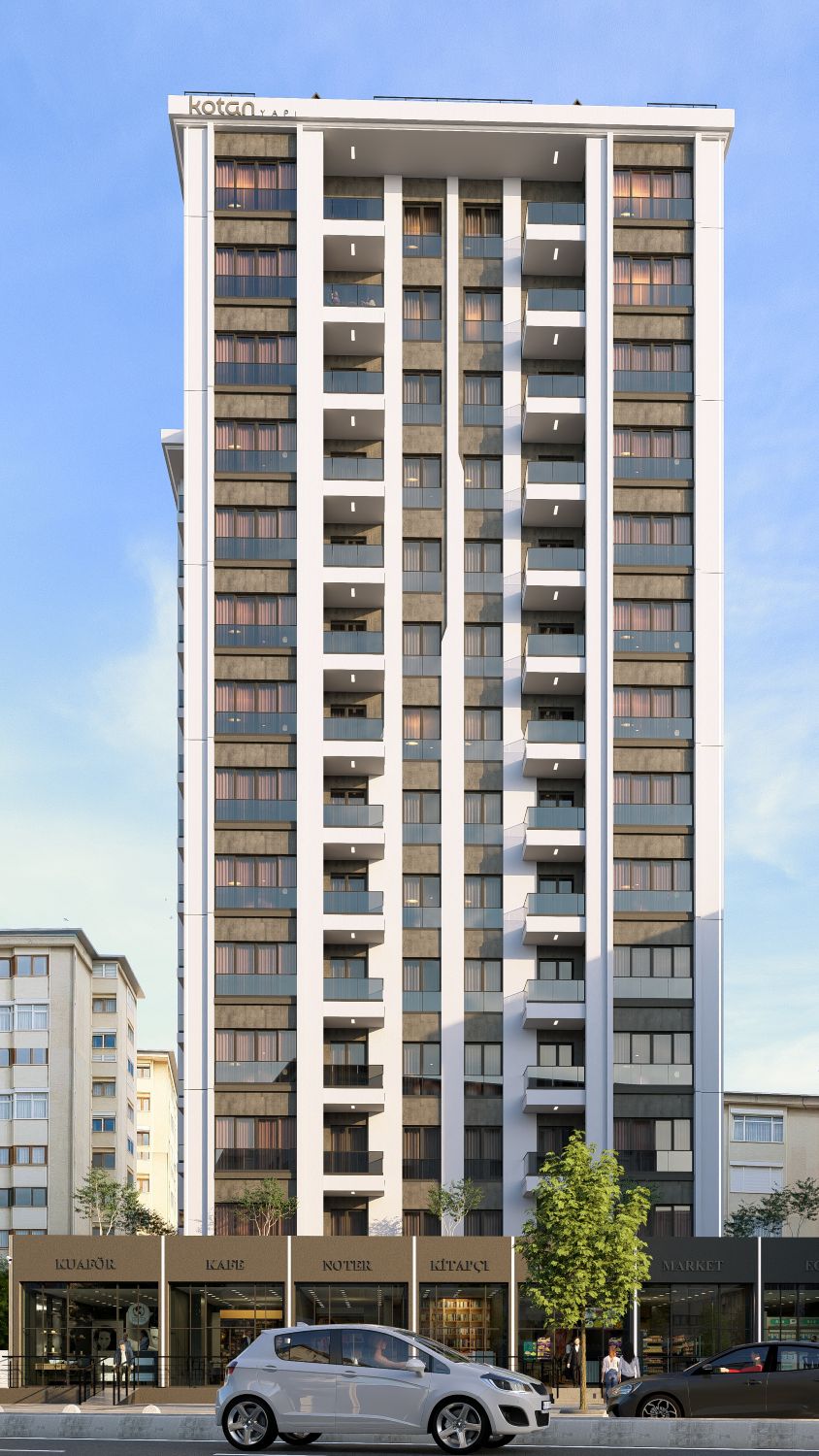 Kotan Beyaz Köşk: Luxury 3+1 Apartment - Suitable for Citizenship
