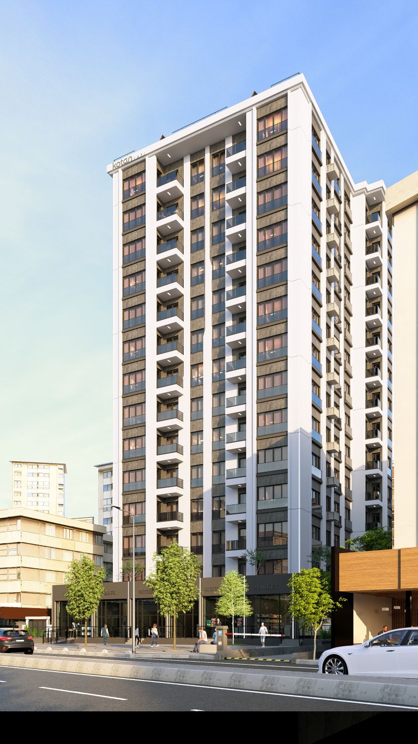 Kotan Beyaz Köşk: Luxury 3+1 Apartment - Suitable for Citizenship