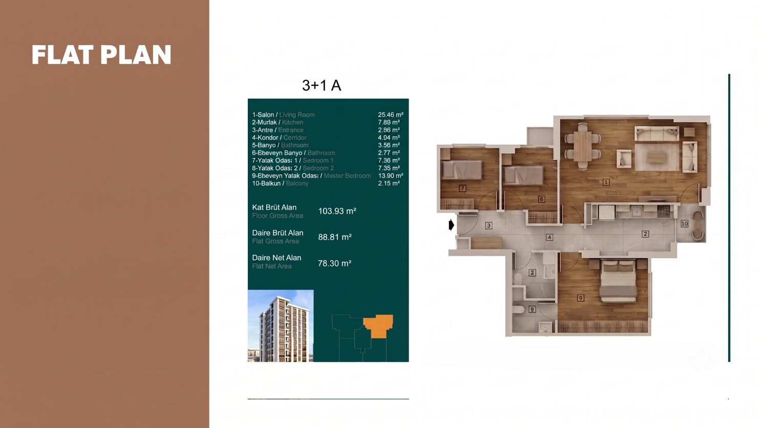Kotan Beyaz Köşk: Luxury 3+1 Apartment - Suitable for Citizenship