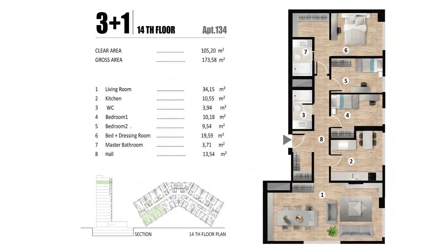 Lania Residence: شقة 3+1 فاخرة - مناسبة للجنسية