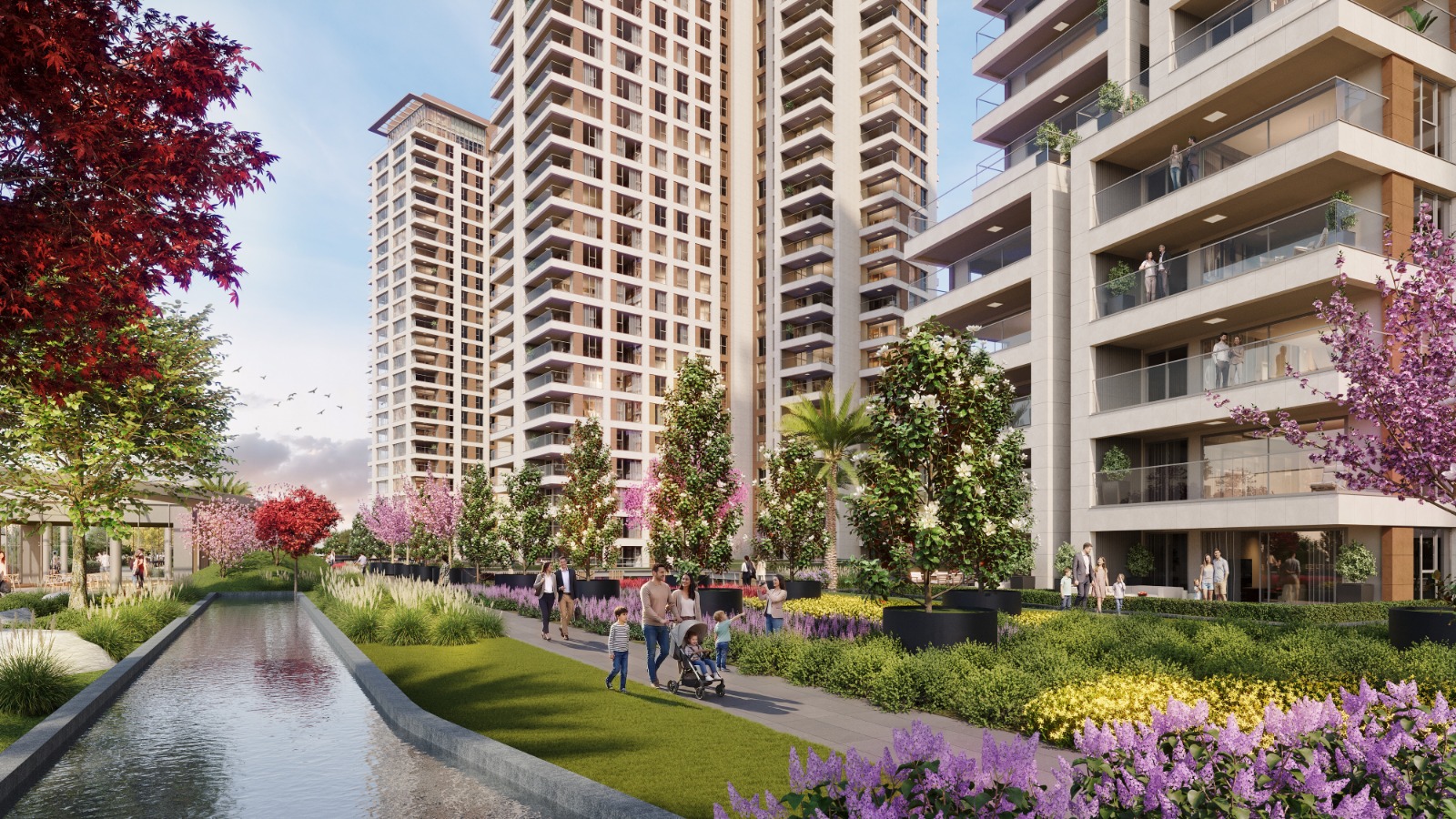 Peron Istanbul: Роскошная квартира 3+1 с видом на море - Подходит для гражданства