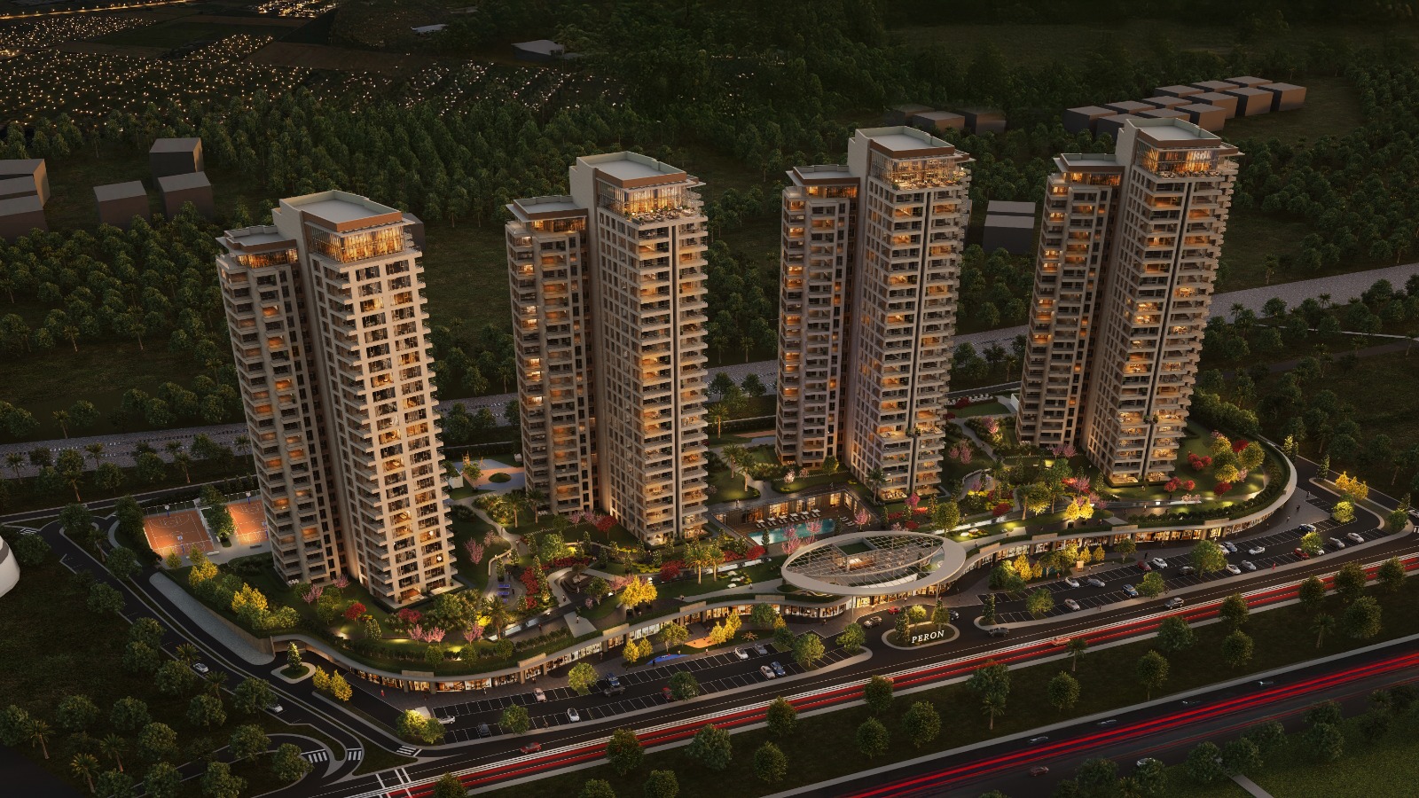 Peron Istanbul: Роскошная квартира 3+1 с видом на море - Подходит для гражданства