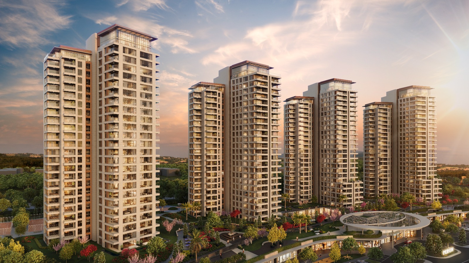 Peron Istanbul: Роскошная квартира 3+1 с видом на море - Подходит для гражданства