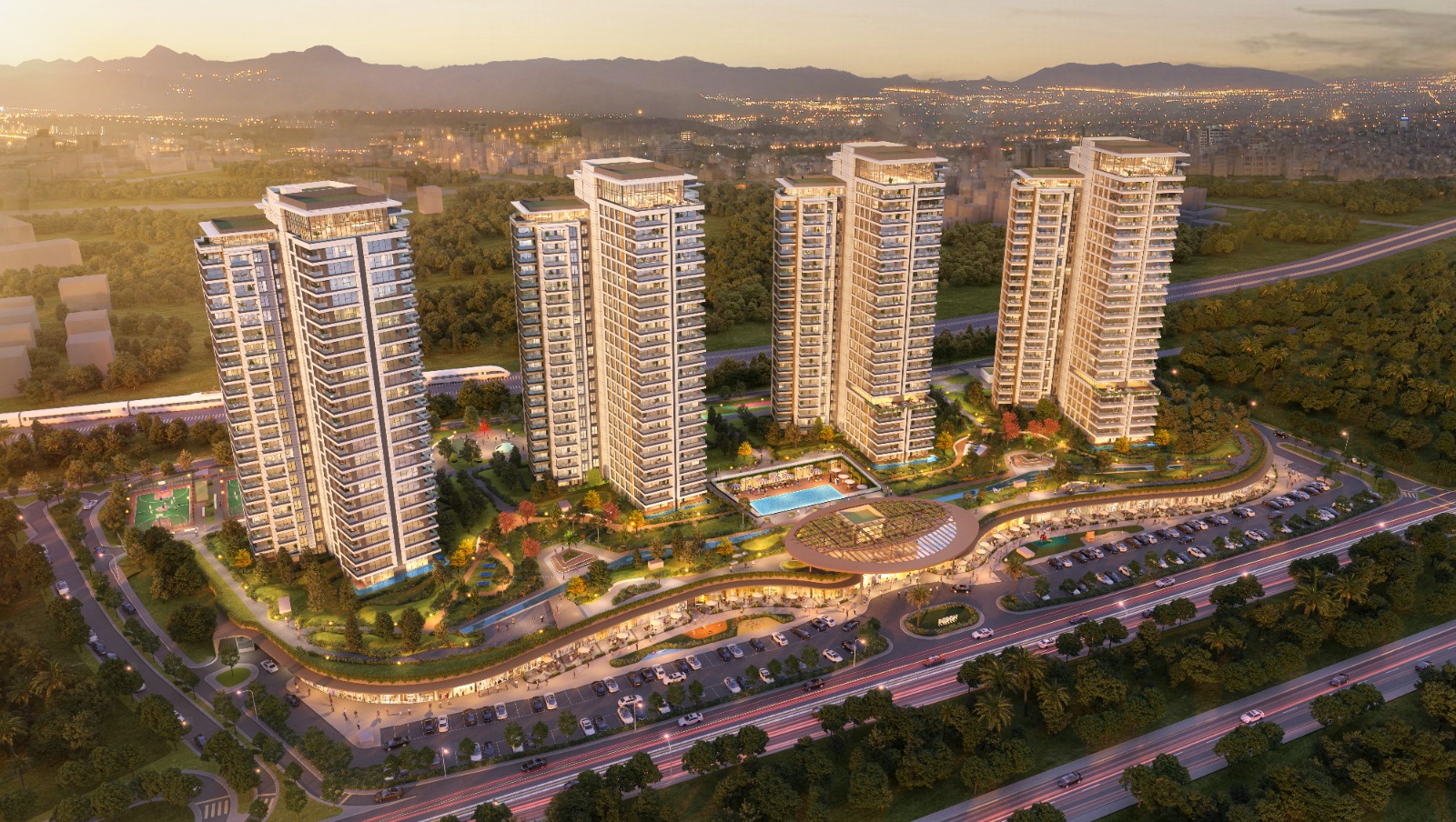 Peron Istanbul: Роскошная квартира 3+1 с видом на море - Подходит для гражданства