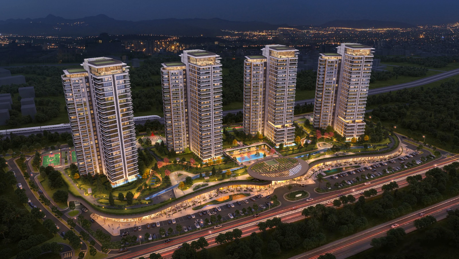 Peron Istanbul: Роскошная квартира 3+1 с видом на море - Подходит для гражданства