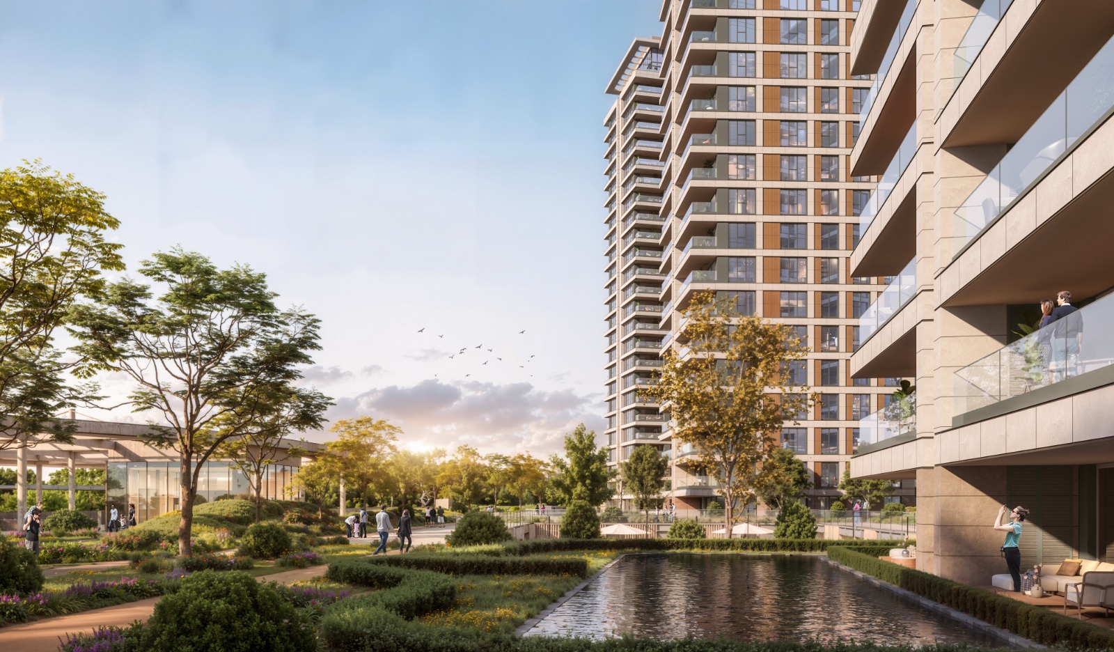 Peron Istanbul: Роскошная квартира 3+1 с видом на море - Подходит для гражданства