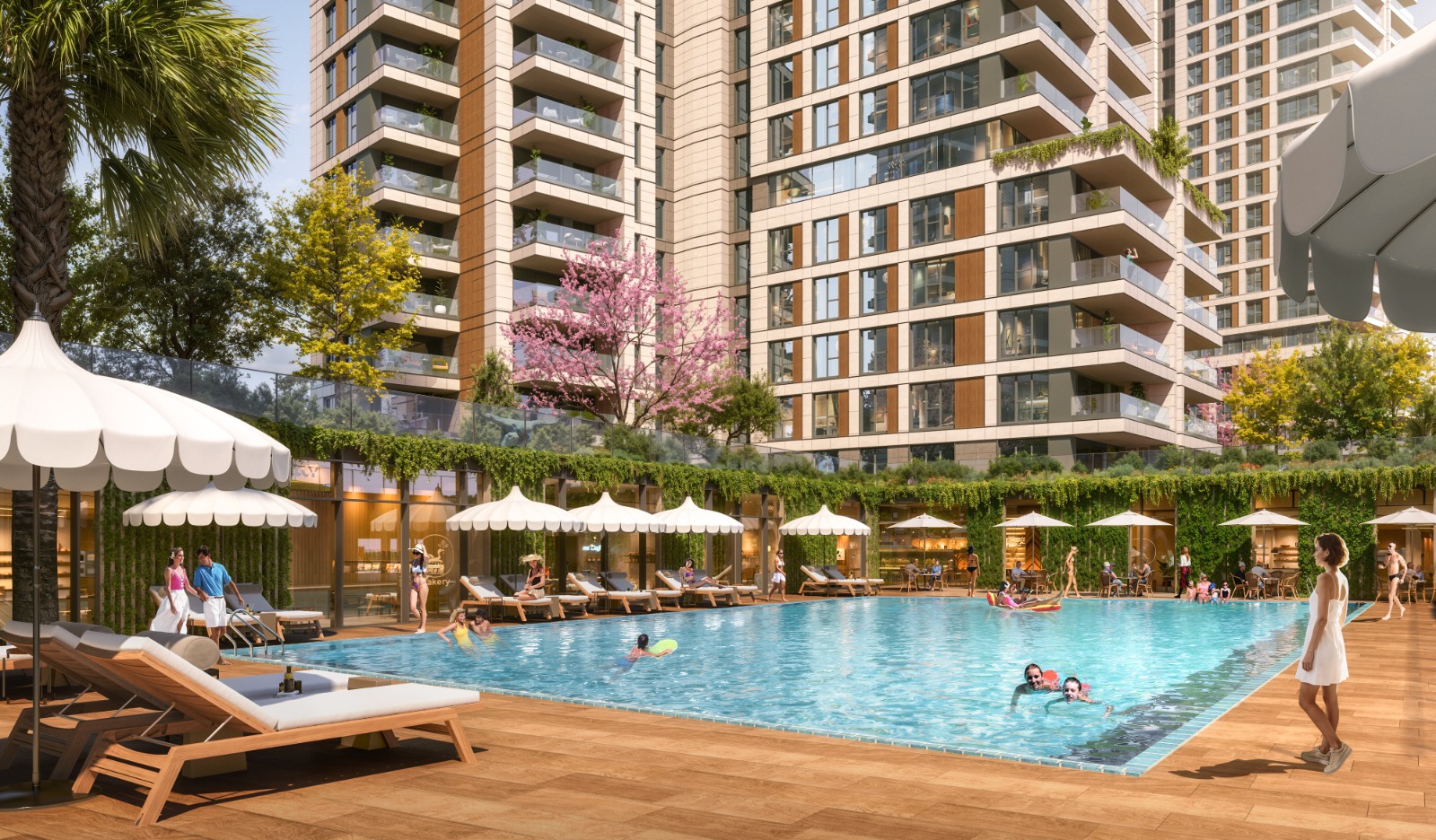 Peron Istanbul: Роскошная квартира 3+1 с видом на море - Подходит для гражданства