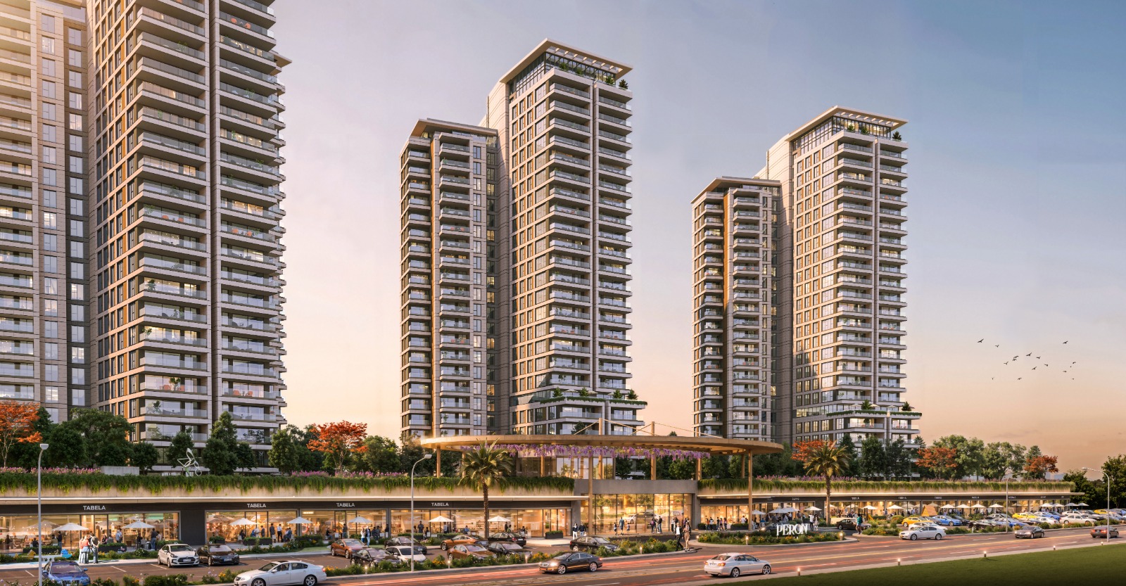 Peron Istanbul: Роскошная квартира 3+1 с видом на море - Подходит для гражданства
