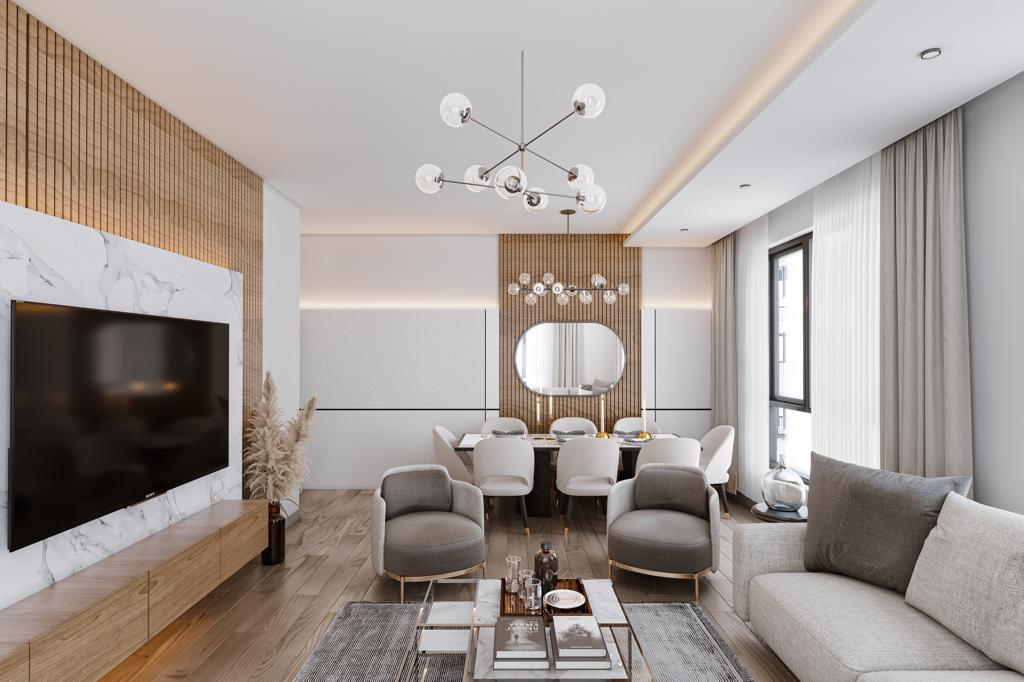 Kırlangıç Evleri: Luxury 2+1 & 3+1 Apartments - Suitable for Citizenship