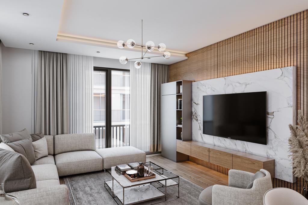 Kırlangıç Evleri: Luxury 2+1 & 3+1 Apartments - Suitable for Citizenship