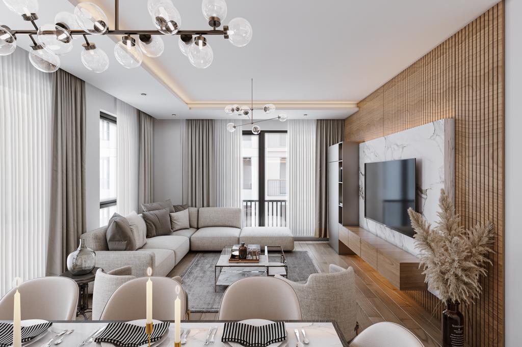 Kırlangıç Evleri: Luxury 2+1 & 3+1 Apartments - Suitable for Citizenship