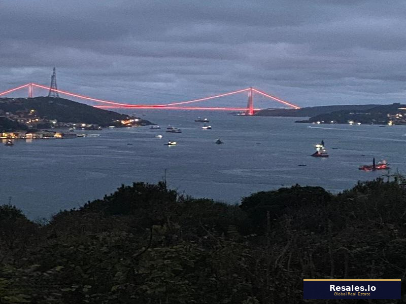 TARABYA MUHTEŞEM BOĞAZ VE DOĞA MANZARA TAM MÜSTAKİL VİLLA KAYAAŞ