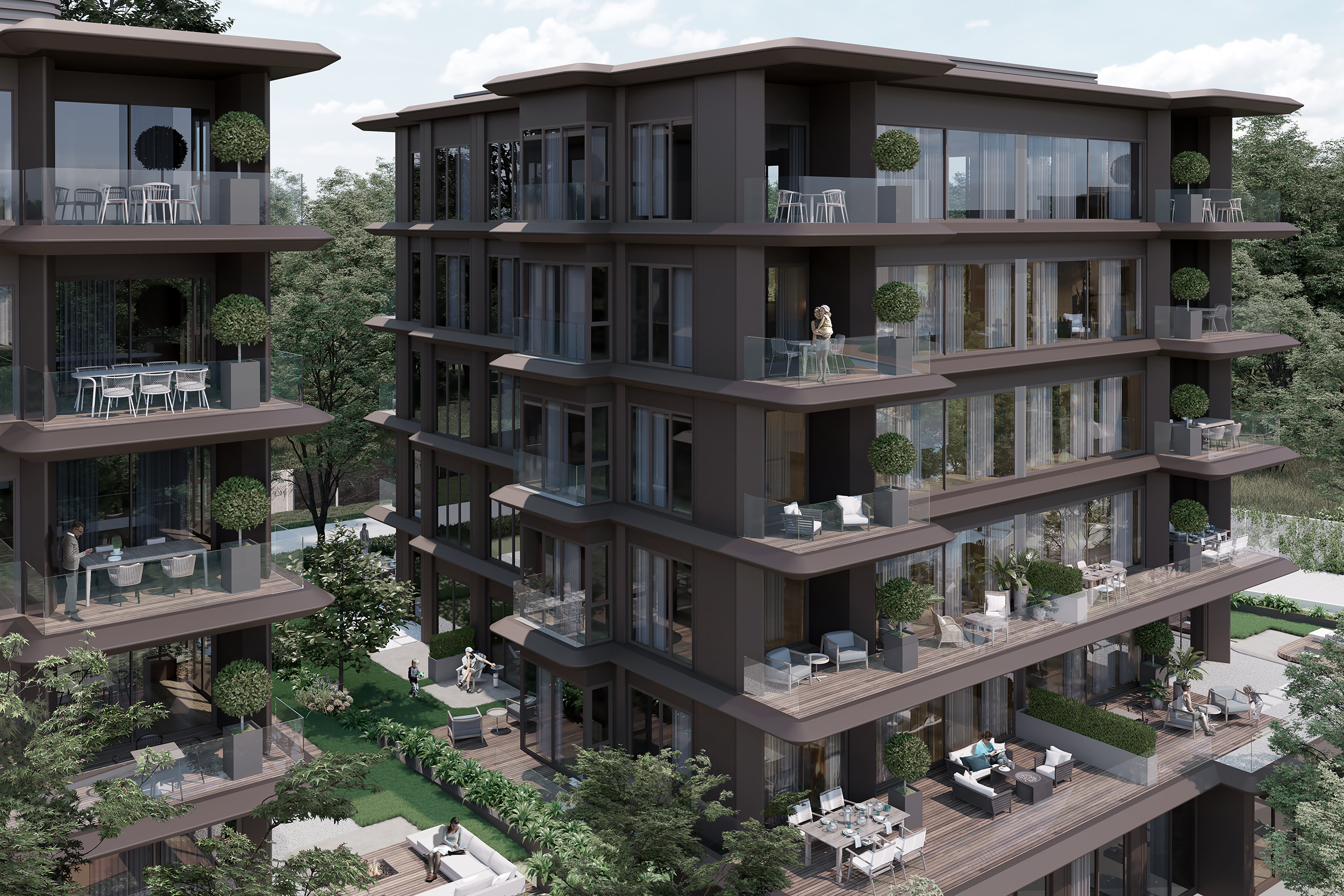 The Most Luxurious 4 Bedroom Residences – in nature, in Istanbul